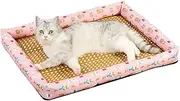 Cooling Mat for Dogs | Hot Weather Cat Cooling Pad Bed - Wear Resistant Non-Slip Small Animal Supplies, Portable Pet Cushion for Car Home Crate Outdoor Indoor