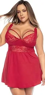 [Mapalé by Espiral] Women's Plus Size 7539x Sleep Chemise