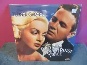 Postman Always Rings Twice laserdisc NEW movie Lana Turner John Garfield mgm