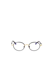 Tom Ford Eyewear Round Frame Glasses 49 Multicolor
