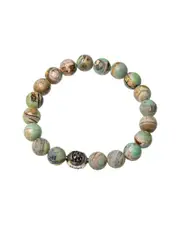 Dell Arte by Jean Claude Silver Stretch Bracelet