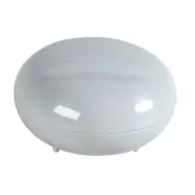 10Pcs Household Plain Travel Round Drain Soap Box Bathroom Soap Dish Rack Holder Shower Dispenser Container
