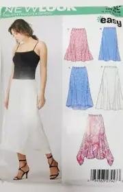 New Look 6389 Misses Skirts in Five Styles Sewing Pattern Sizes 6-16
