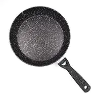 qwmvhfg， Non-Stick Frying Pan Granite Fry Pan Classic Design Home Kitchen Cookware Gas Cooker(26 cm)