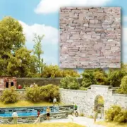 Busch 7423 HO/OO Gauge Sandstone Card Sheets (2)