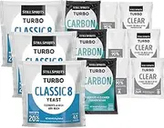 3X Still Spirits Turbo Classic8 Pack Turbo Yeast Turbo Carbon Clear