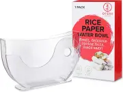 Rice Paper Water-Spring Roll Water Bowl,Rice Paper Holder for Rice Paper Wrapper