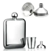 Stainless Steel Small Mouth Funnels Bar Wine Flask Funnel For Filling Hip Fl-lPW