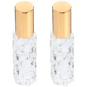 2pcs Cocktail Bitters Atomizer Bottle Glass Spray Bottle Refillable Espresso