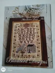 BLUEBIRD OF HAPPINESS CROSS STITCH CHART BLACKBIRD DESIGNS