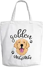 Golden Retriever Lover Gift Golden Mama Tote Bag Dog Owner Gift Shopping Bag