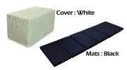 MULTI PURPOSE MAGIC BOX CUSHION FOLDABLE PLAY MATS FOR BABY TODDLER WHITE COLOR