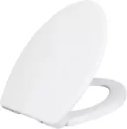 LUXE TS1008E Elongated Comfort Fit Toilet Seat with Slow Close, Quick Release