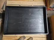 Concrete Plastic Mold Steeping Stone Woodgrain 24" X 36" X 3" Deep. Heavy Duty