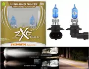 Sylvania Silverstar ZXE Gold 9005 HB3 65W Two Bulbs Head Light High Beam OE Fit (for: Lexus)
