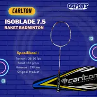 在飛比找蝦皮購物優惠-Gsport Carlton Isoblade 7.5 羽毛