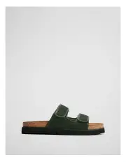 [Country Road] Isaac Sandal in Khaki Green