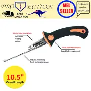 Garden Pruning Saw Garden Steel heat cut knife 6.5" Blade replace large handle G