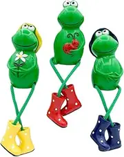 [HAWILLOSCH] Frog-Shaped Figurine Set Decorative Statue Frog Ornaments for Home Creative Adornment