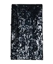 sequined skirt S Black