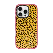 iPhone 16 Pro Impact Case MagSafe Compatible Cheetah pattern by Arual
