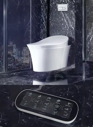【 麗室衛浴】美國 KOHLER 五星級首選 Veil懸吊式全自動智慧型免治馬桶 K-5402TW-0