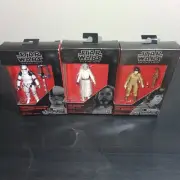 Star Wars Black Series 3.75" Luke Skywalker & Storm Trooper & Tech Ros