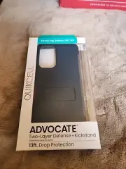 NEW! QUIKCELL ADVOCATE case for Samsung Galaxy A53 5G Slate Blue w/ kickstand