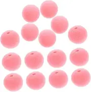 NAMOARLY 30pcs Clown Nose Halloween Props Red Accessories Clown Accessories Halloween Halloween Favors Makeup Accessories Cosplay Accessories Clown Makeup Prop Circus Props Pink Sponge