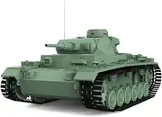 LF76713 1/76 20mm WarGamingMilitary Model Kit Pz.Kpfw.III Ausf.J