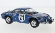 IXO 1:24 Scale Alpine Renault A110 #21 Rallye Monte Carlo 1973 J.P.Nicolas