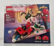 LEGO Marvel Motorcycle Chase: Spider-Man vs. Doc Ock 76275 Building Kit 77 pcs