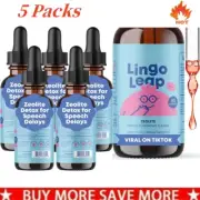 5X Lingo Leap Drops for Kids Speech Therapy Zeolite Detox for Sppech Delay