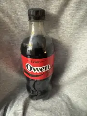 Share A Coke with Owen 2025 Personalized Gift Coca Cola Bottle 20oz Zero