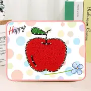 Wizardi Apple String Art Kit with Stand. Simple Decorative DIY String Art Cra...