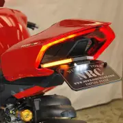 Tail tidy / Number plate bracket + LED turn signals for DUCATI V4 V4S PANIGALE