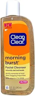 [Clean & Clear] Morning Burst Facial Cleanser with Bursting Beads, 8 Ounce