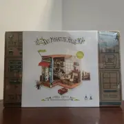 NEW Rolife DIY Wooden Doll House 3D Miniature Toys Simon's Coffee Robotime