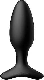 LOVENSE Hush 2 Bluetooth Vibrating Butt Plug with App Controlled, Vibrator Anal Plug Sex Toys for Men Women, Unlimited Custom Vibration Modes (1.5 inch)
