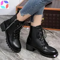 在飛比找蝦皮商城精選優惠-winter women Wedge heel boots 