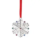 893033 Jeweled Snowflake Ornament Christmas