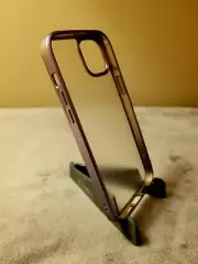 Alphex Case For Smartphone iPhone 14 PLUS, Light Purple w/ Kick Stand - NEW