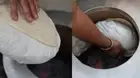 tandoori gaddi making bread ( Making of Naan Bread in Tandoor Oven )