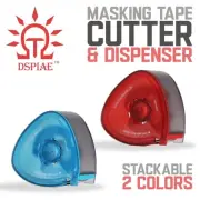 DSPIAE: Masking Tape Cutter & Dispenser - Singles 2 Colors - Stackable