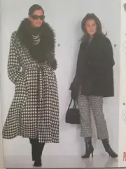 Burda Sewing Pattern 8760 Misses Ladies Coats Size 8-22 Uncut