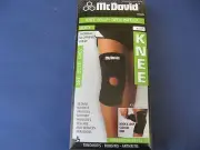 McDavid Open Patella Knee Wrap A409 Thermal Neoprene Brace One size Fits all