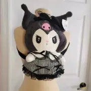 KUROMI Plush Backpack Cute Bag Cosplay Wearable Sanrio Hello Kitty Cutesy 14"