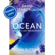 Signed Book - Ocean by Sir David Attenborough First Edition 1st Print