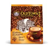 FAST DELIVERY HALAL 2 packs OLDTOWN White Coffee 3IN1 Salted Caramel