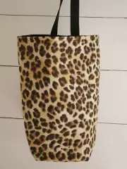 Car Trash Litter Bag Reuseable Leopard Print